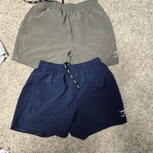 2 Pair Gymshark Training Shorts Bundle - Men's Small - Essential Gear